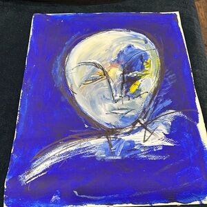 Artwork by Brian Storts Painting- 1988 -San Francisco based artist -